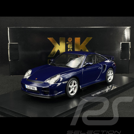 Porsche 911 GT2 Typ 996 2001 Dunkelblau Metallic 1/18 KK Scale KKDC181452