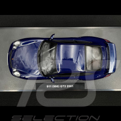 Porsche 911 GT2 Typ 996 2001 Dunkelblau Metallic 1/18 KK Scale KKDC181452
