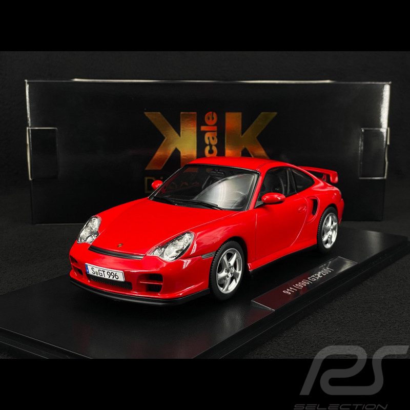 Porsche 911 GT2 Typ 996 2001 Rot Metallic 1/18 KK Scale KKDC181454