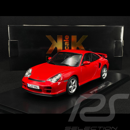 Porsche 911 GT2 Type 996 2001 Red Metallic 1/18 KK Scale KKDC181454