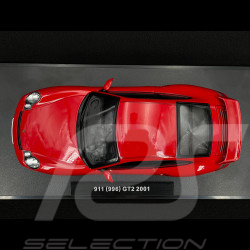 Porsche 911 GT2 Typ 996 2001 Rot Metallic 1/18 KK Scale KKDC181454