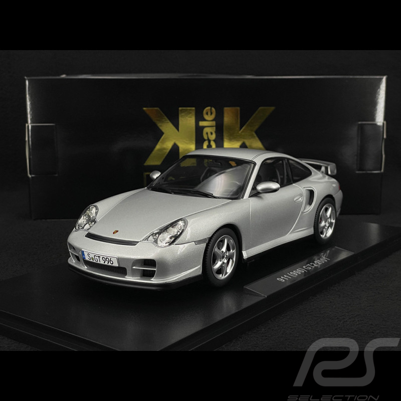 Porsche 911 GT2 Type 996 2001 Silver 1/18 KK Scale KKDC181451
