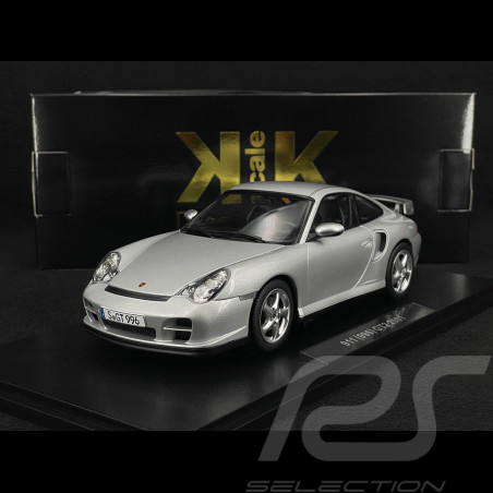 Porsche 911 GT2 Typ 996 2001 Silber 1/18 KK Scale KKDC181451