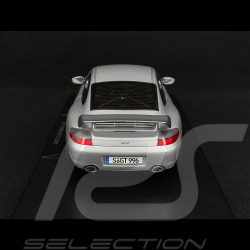 Porsche 911 GT2 Typ 996 2001 Silber 1/18 KK Scale KKDC181451