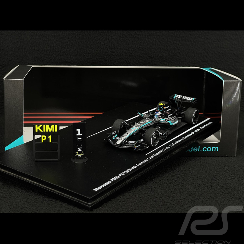 Kimi Antonelli Mercedes-AMG W17 n° 12 Sieger GP China 2026 F1 mit Pit Board 1/43 Spark S9381