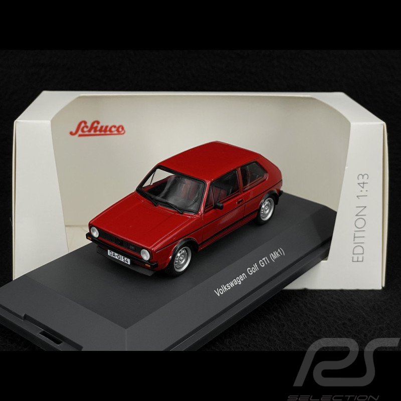 Volkswagen Golf GTI Mk1 1976 Rouge 1/43 Schuco 450203900