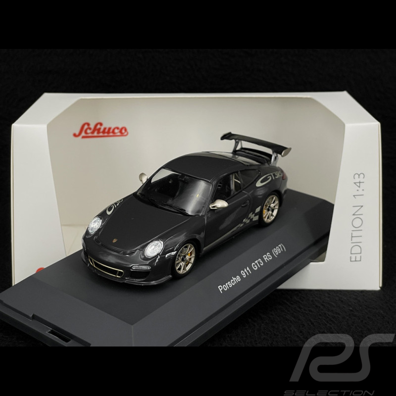 Porsche 911 GT3 RS Type 997.2 2011 Gris Métallisé 1/43 Schuco 450203300