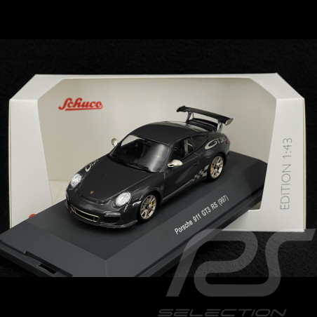 Porsche 911 GT3 RS Type 997.2 2011 Grey Metallic 1/43 Schuco 450203300