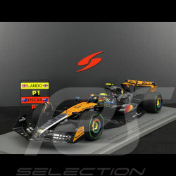 Lando Norris McLaren MCL39 n° 4 Vainqueur GP Grande-Bretagne 2025 F1 avec Pit Board 1/18 Spark 18S1010