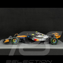 Lando Norris McLaren MCL39 n° 4 Vainqueur GP Grande-Bretagne 2025 F1 avec Pit Board 1/18 Spark 18S1010