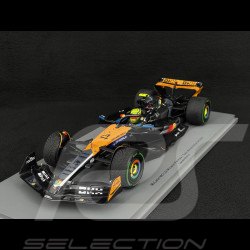 Lando Norris McLaren MCL39 n° 4 Vainqueur GP Grande-Bretagne 2025 F1 avec Pit Board 1/18 Spark 18S1010