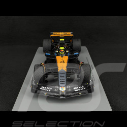 Lando Norris McLaren MCL39 n° 4 Winner British GP 2025 F1 with Pit Board 1/18 Spark 18S1010