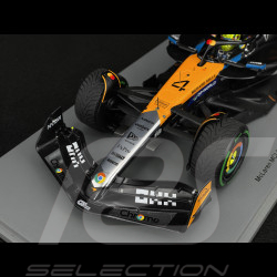 Lando Norris McLaren MCL39 n° 4 Winner British GP 2025 F1 with Pit Board 1/18 Spark 18S1010
