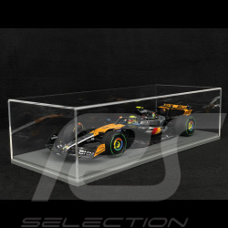 Lando Norris McLaren MCL39 n° 4 Vainqueur GP Grande-Bretagne 2025 F1 avec Pit Board 1/18 Spark 18S1010