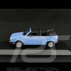 Volkswagen Golf Cabriolet 1979 Bleu Clair 1/43 Minichamps 940055180