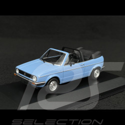 Volkswagen Golf Cabriolet 1979 Bleu Clair 1/43 Minichamps 940055180