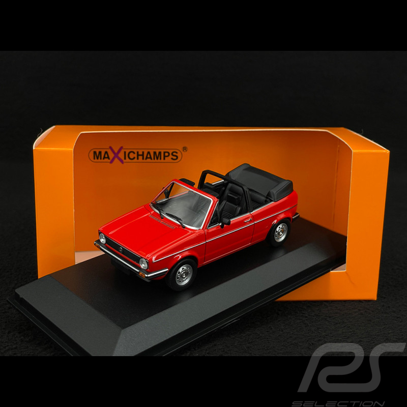 Volkswagen Golf Cabriolet 1979 Rojo 1/43 Minichamps 940055181