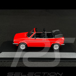 Volkswagen Golf Cabriolet 1979 Red 1/43 Minichamps 940055181