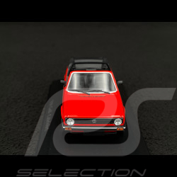 Volkswagen Golf Cabriolet 1979 Rouge 1/43 Minichamps 940055181