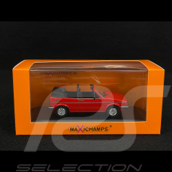 Volkswagen Golf Cabriolet 1979 Rouge 1/43 Minichamps 940055181