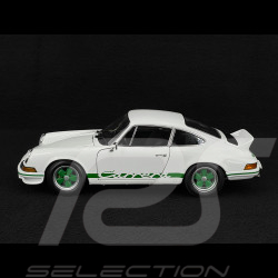 Porsche 911 Carrera RS 2.7 1972 White / Green Stripes 1/18 Minichamps 100066020