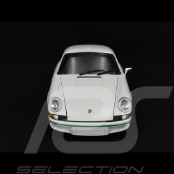 Porsche 911 Carrera RS 2.7 1972 Blanc / Bandes Vertes 1/18 Minichamps 100066020