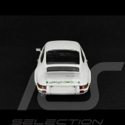 Porsche 911 Carrera RS 2.7 1972 Blanc / Bandes Vertes 1/18 Minichamps 100066020