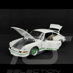 Porsche 911 Carrera RS 2.7 1972 Weiß / Grün Streifen 1/18 Minichamps 100066020