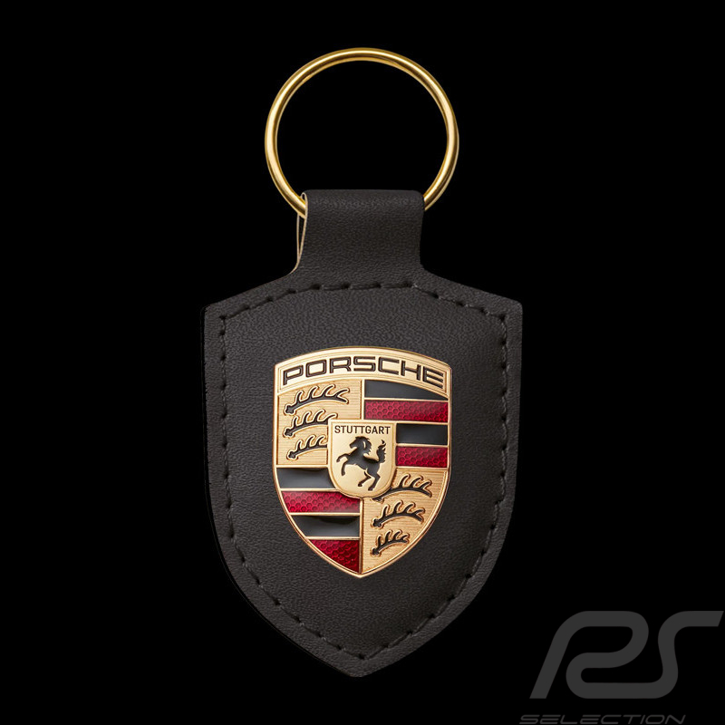 Porte-clés Porsche écusson noir WAP0500900E