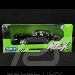 Ford Mustang 1964 Noir 1/18 Welly 12519HBK