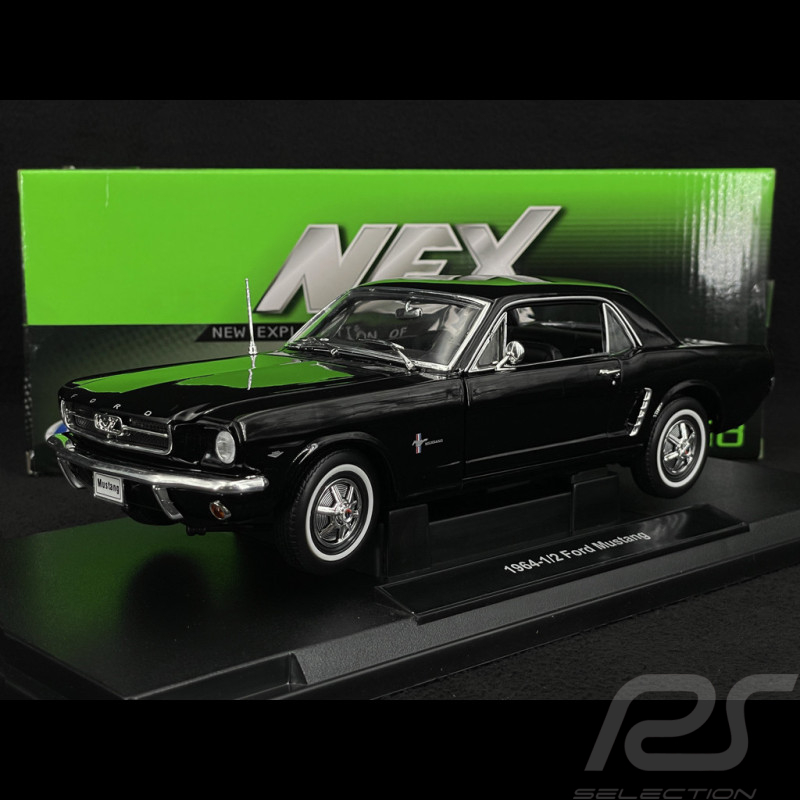 Ford Mustang 1964 Noir 1/18 Welly 12519HBK