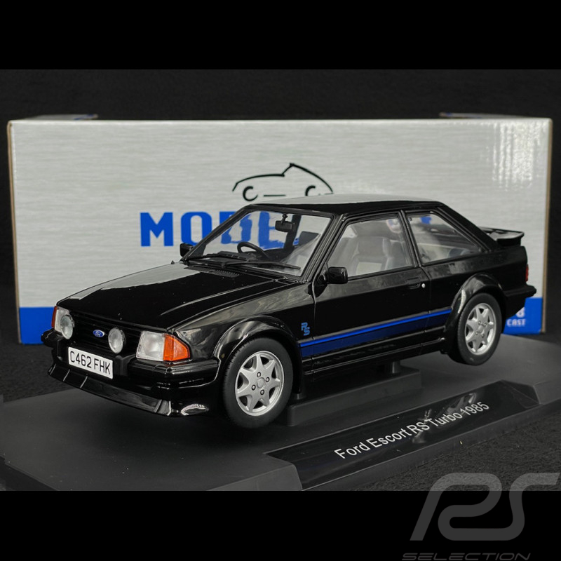 Ford Escort MK III RS Turbo 1985 Black 1/18 Model Car Group MCG18420