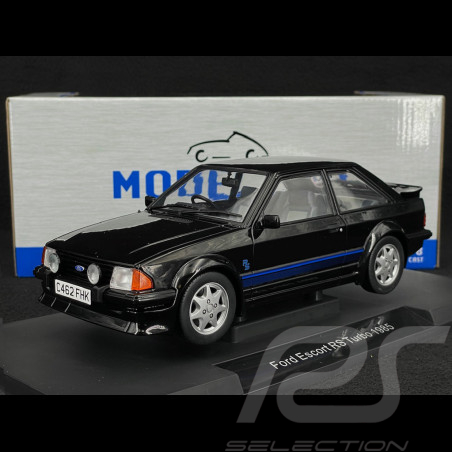 Ford Escort MK III RS Turbo 1985 Noir 1/18 Model Car Group MCG18420