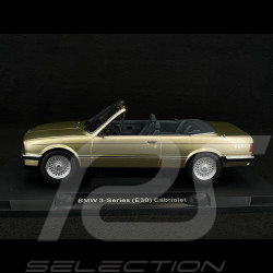 BMW 325i E30 Cabriolet 1985 Beige Métallique 1/18 Model Car Group MCG18544