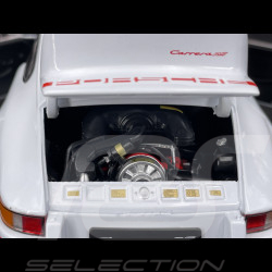 Porsche 911 Carrera RS 2.7 1973 Blanc / Bandes Rouges 1/18 Welly 18044W