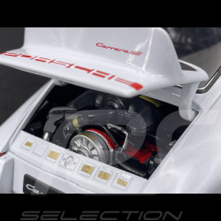 Porsche 911 Carrera RS 2.7 1973 Blanc / Bandes Rouges 1/18 Welly 18044W