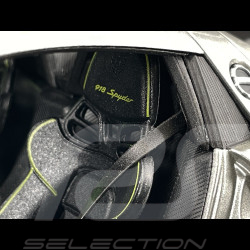 Porsche 918 Spyder 2014 Argent 1/18 Welly 18051HGR