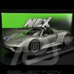 Porsche 918 Spyder 2011 Silber 1/18 Welly 18051C