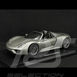 Porsche 918 Spyder 2011 Argent 1/18 Welly 18051C
