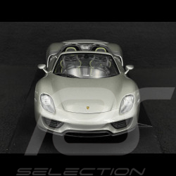 Porsche 918 Spyder 2011 Argent 1/18 Welly 18051C