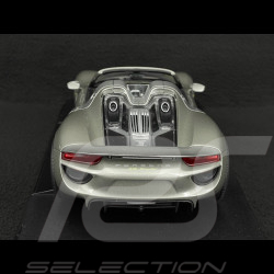 Porsche 918 Spyder 2011 Argent 1/18 Welly 18051C