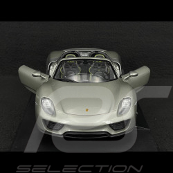 Porsche 918 Spyder 2011 Argent 1/18 Welly 18051C