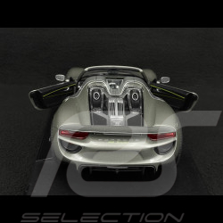 Porsche 918 Spyder 2011 Argent 1/18 Welly 18051C