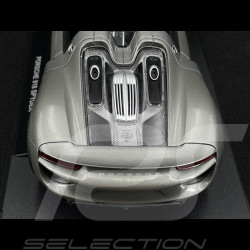 Porsche 918 Spyder 2011 Argent 1/18 Welly 18051C
