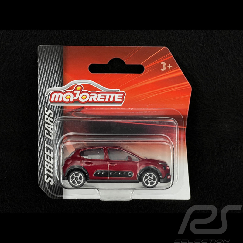 Citroën C3 Rojo Oscuro 1/64 Majorette 212053051SMB