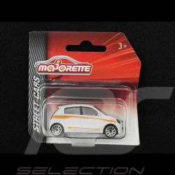 Renault Twingo White / Orange Stripes 1/64 Majorette 212053051SMB
