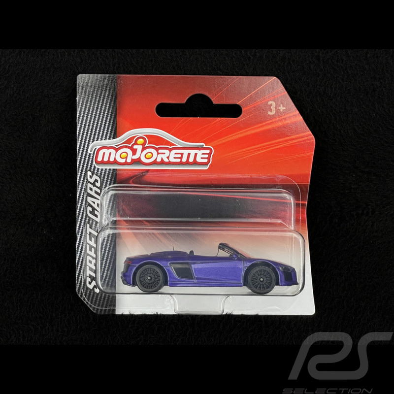 Audi R8 Spyder Púrpura 1/64 Majorette 212053051SMB