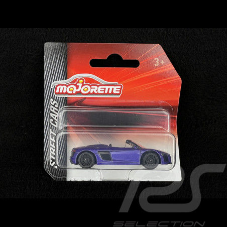 Audi R8 Spyder Púrpura 1/64 Majorette 212053051SMB