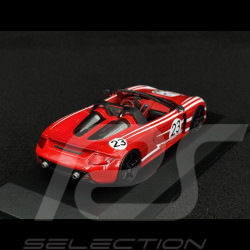 Porsche Carrera GT 2005 n° 23 Salzburg Design Rojo / Blanco 1/43 Minichamps MAP02030025