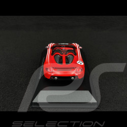 Porsche Carrera GT 2005 n° 23 Salzburg Design Rouge / Blanc 1/43 Minichamps MAP02030025